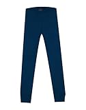 Dilling Leggings aus natürlicher Merinowolle für Kinder - Königsblau 98/104
