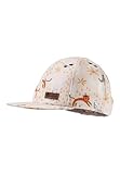Sterntaler Baseball -Cap Zootiere - Basecap Jungen - Schildkappe für Babys mit Gummiband aus Baumwolle mit Zootieren - schützt Kopf und Augen vor der Sonne - Basecap für Babys - beige, 45