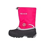 Trollkids Kinder Winterschuh Telemark XT, Magenta/Grau, Größe 25