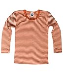 Cosilana, Kinder Unterhemd Langarm, 70% Wolle (kbT), 30% Seide