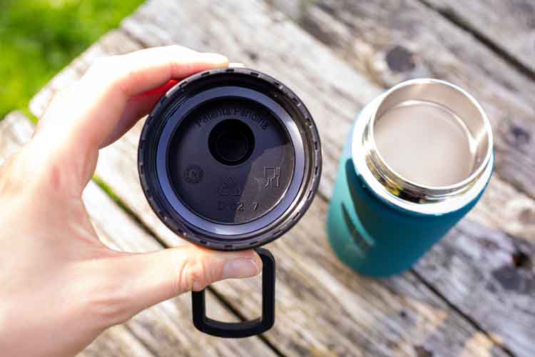 Lebensmittelechter Kunsstroffverschluss Trinkflasche