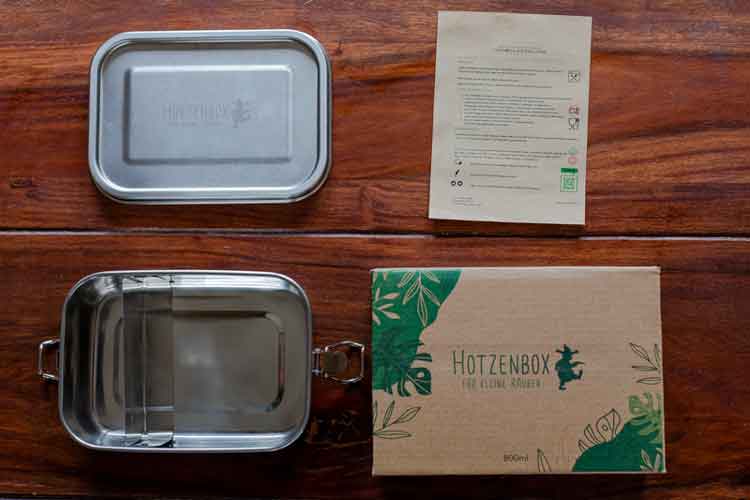 Hotzenbox Brotbox Test: Edelstahl Brotbox für den Waldkindergarten
