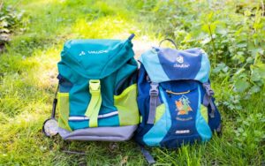 Vergleich von Rucksäcken für den Waldkindergarten - deuter und vaude