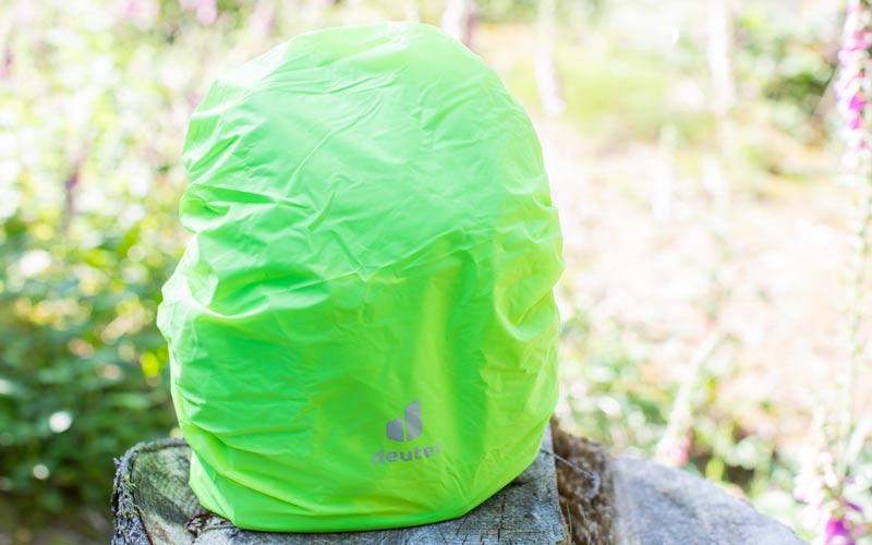Waldkindergarten Rucksack mit Schutzhülle