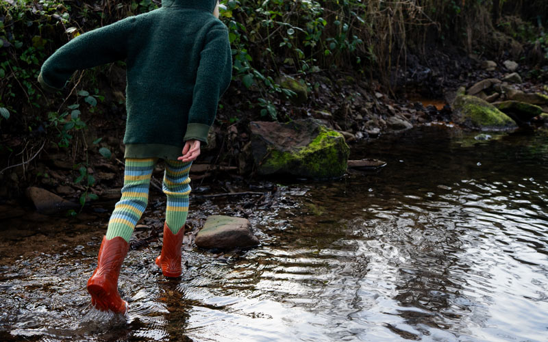 Leggins Merinowolle Kinder