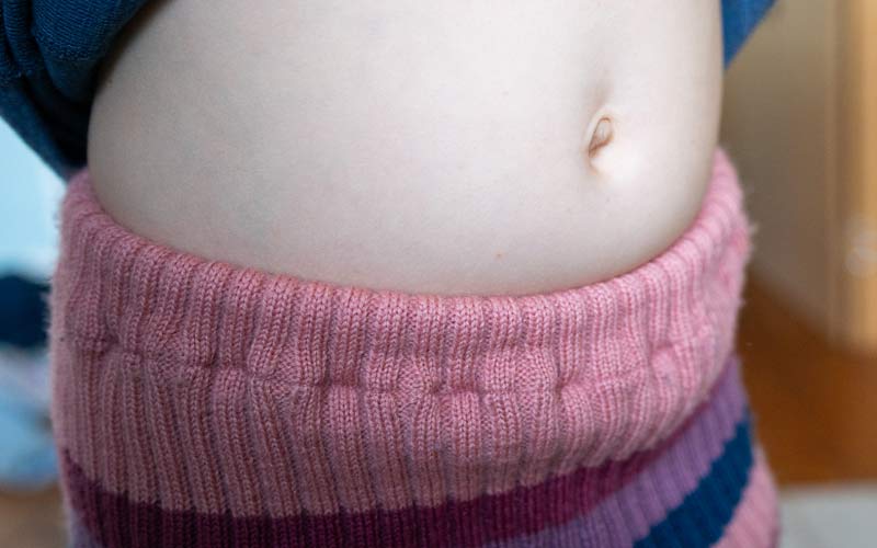 Wollleggins Kinder bunt