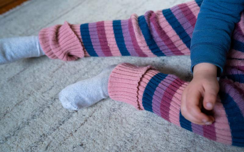 Hochwertige Merino Leggins für Kinder
